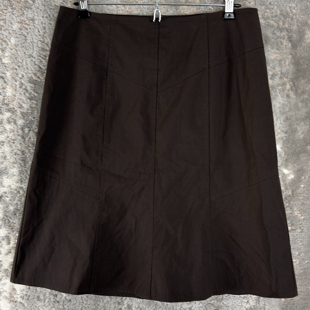 New York and Company Size 4 Stretch Minimalist Preppy A Line‎ Knee Length Skirt